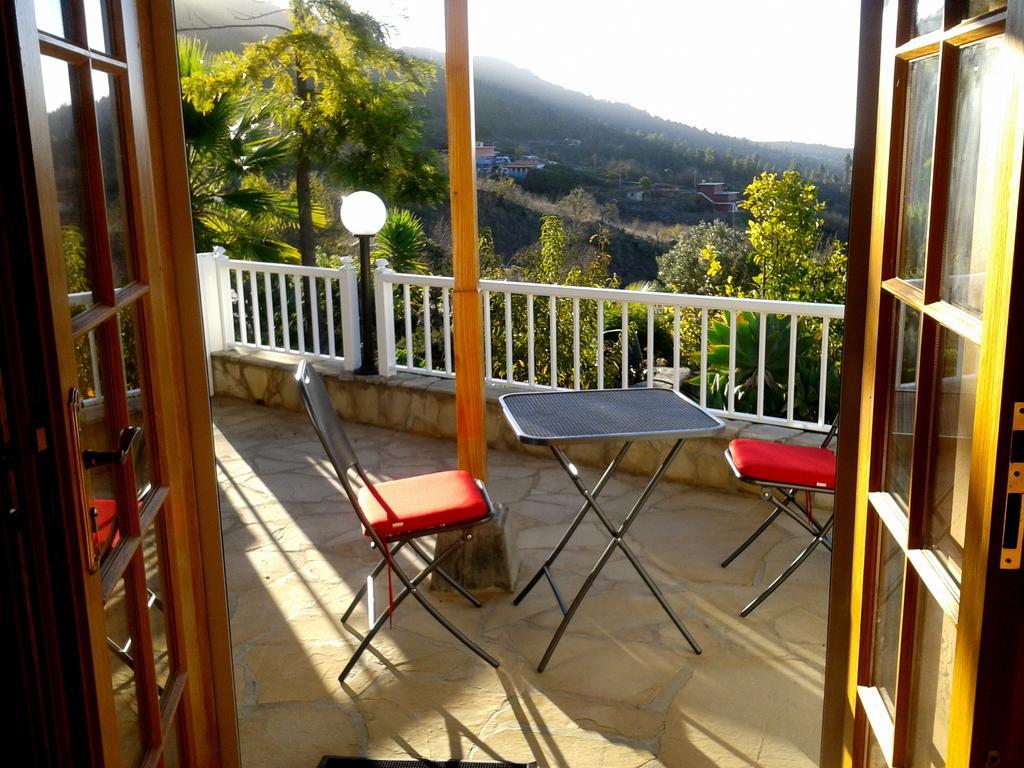 Feriendomizil Finca Tijarafe Mit Beheiztem, Abdeckbarem Pool Phòng bức ảnh
